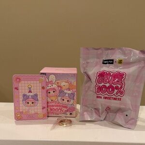 New 100% Nommi Sweetness Mini Plush Pendant - TARO WITH CREAM confirmed